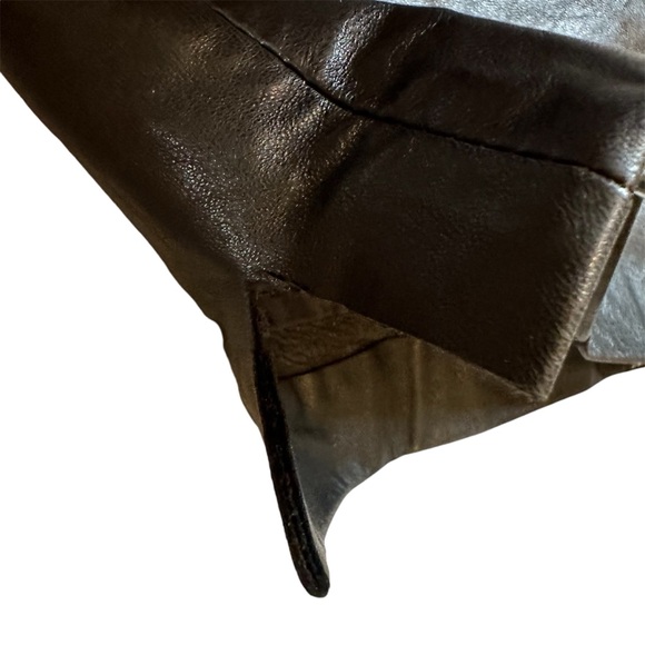 Vintage North Beach Leather - Michael Hoban Black Lambskin Pants- Men’s Size 34 - Picture 12 of 15